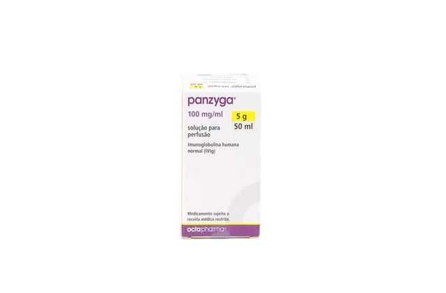 Packshot of panzyga® - Intravenous Human Normal Immunoglobulin