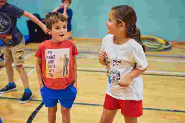 Getting active at holiday club