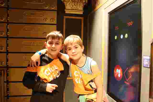 2 boys at monopoly dreams