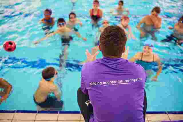 Swimming with Coach
