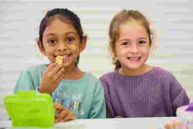 Snack time at club