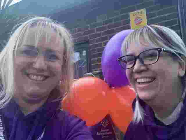 Staff selfie