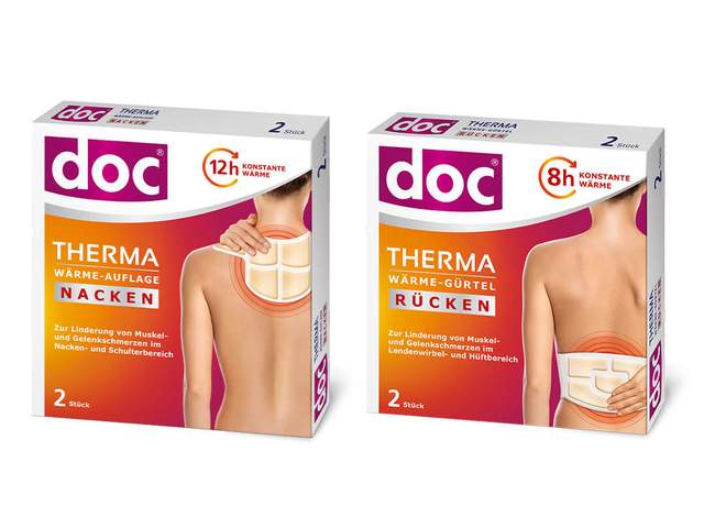 Verpackung doc® Therma Wärme-Auflagen