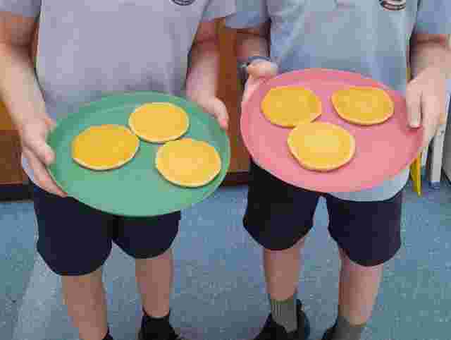 OSHClub St Augustines Two kids making pancakes