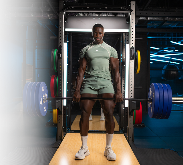 Man weight lifting