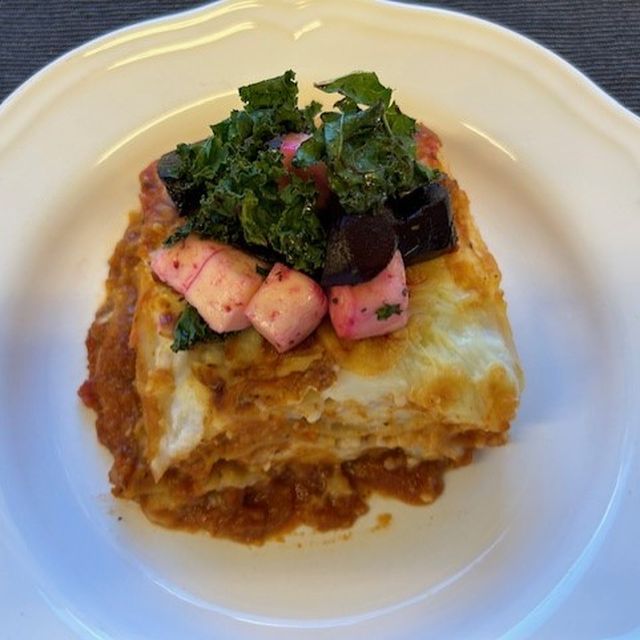 Grönsakslasagne med Pannoumi ostfärs