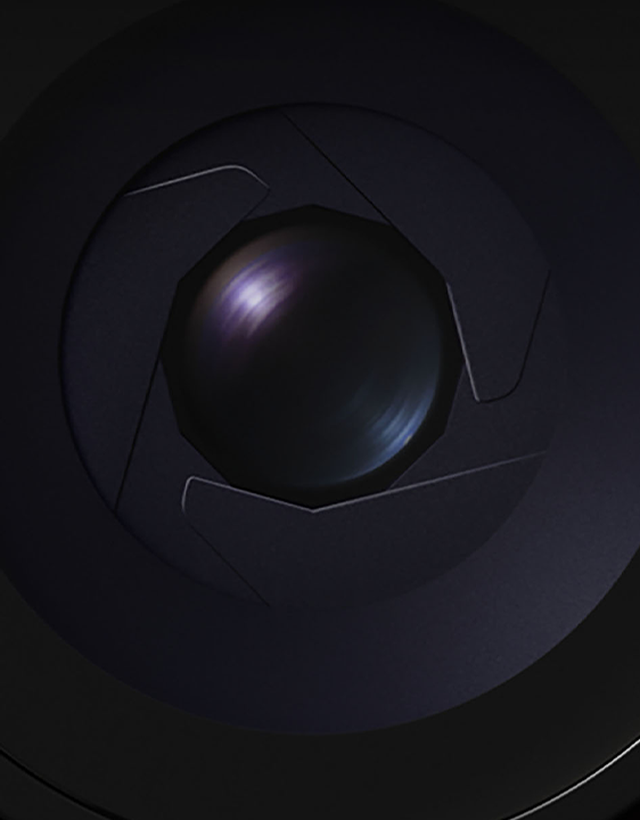 Gros zoom sur un objectif photo de l'iPhone 18 Pro