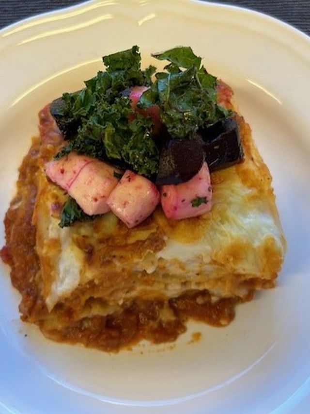 Grönsakslasagne med Pannoumi ostfärs
