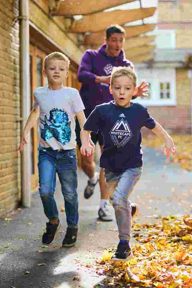 Running with Coach 