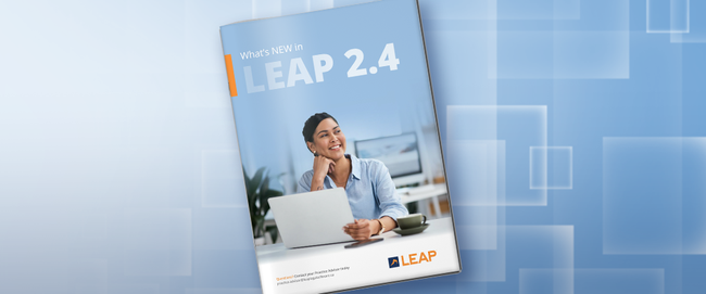 LEAP 2.4 Brochure cover