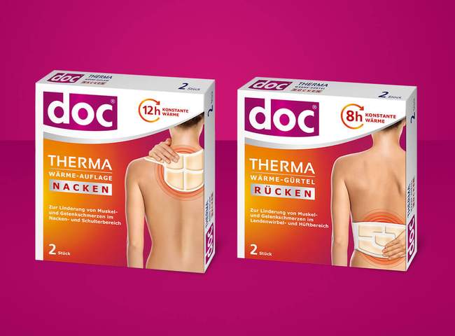 Verpackung doc® Therma Wärme-Auflagen