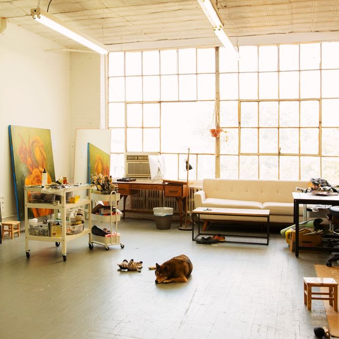 Dominique Fung's studio