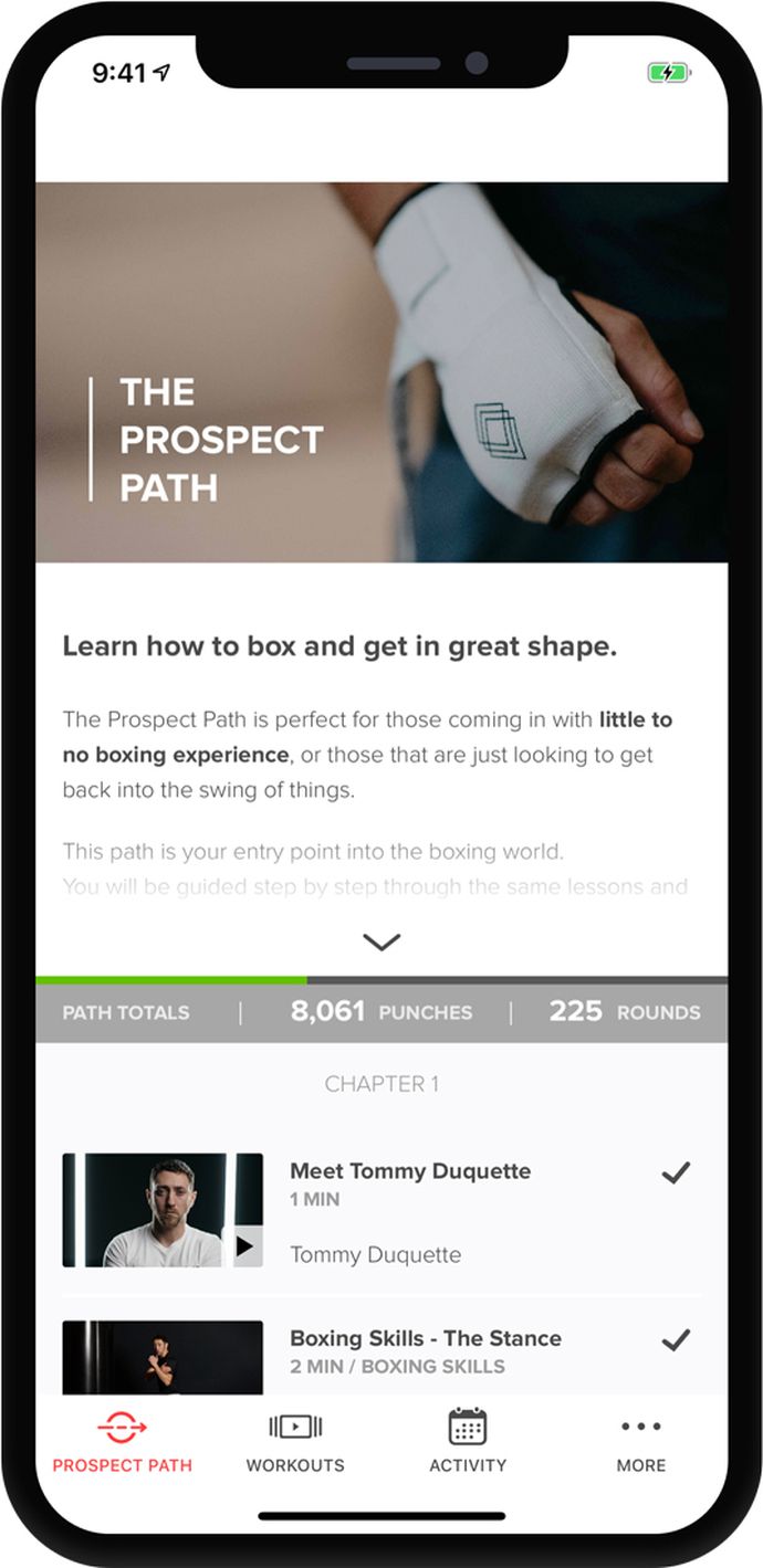 FightCamp App The Prospect Path 2.0