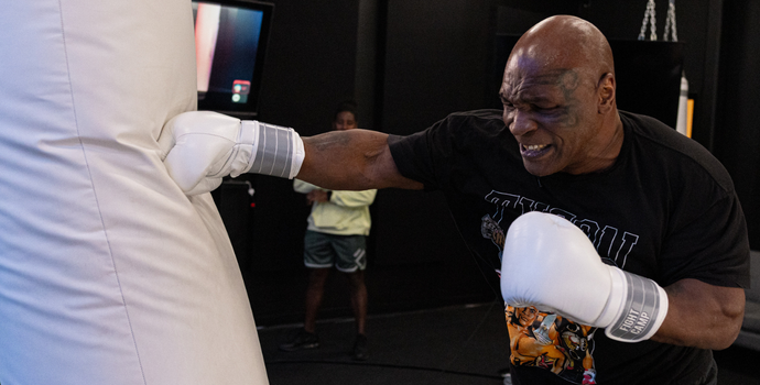 Mike Tyson Boxing Training With FightCamp