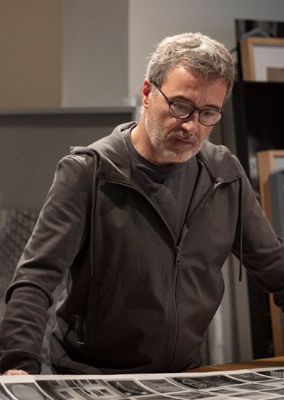 Aitor Ortiz bei der Arbeit