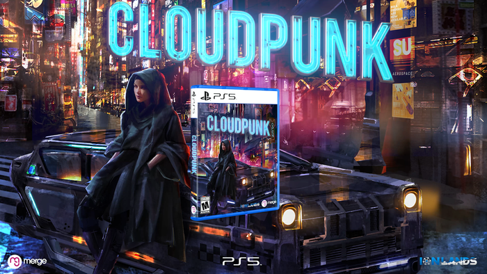 Cloudpunk is coming to PS5 on August 19th!