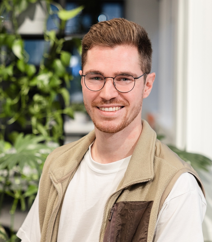 Portret van Ruben, teamlid bij Stuurmen