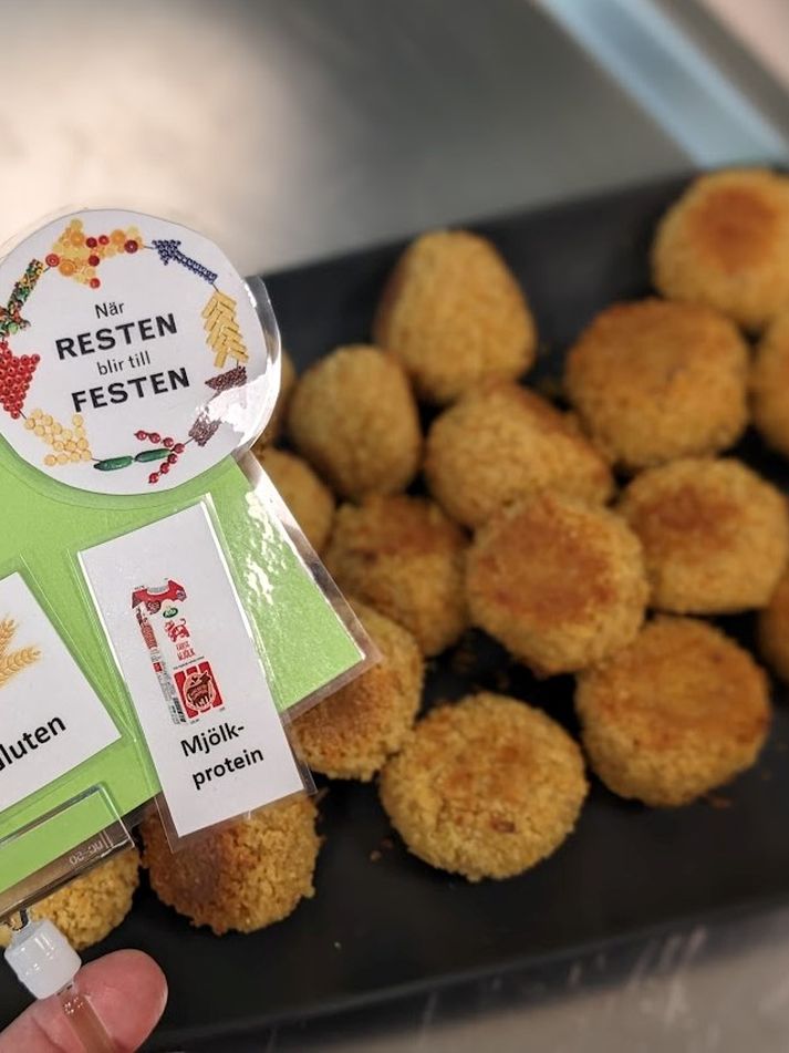 Frasiga bollar med havreris