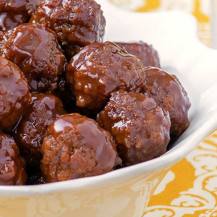 Welch’s Grape Jelly Meatballs