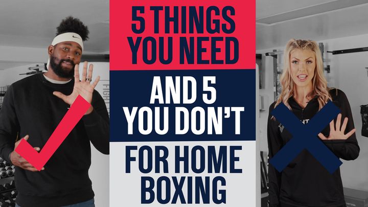 AT HOME GYM ESSENTIALS | 5 DO'S & 5 DON'TS FOR BEGINNERS | BOXING WORKOUT EQUIPMENT