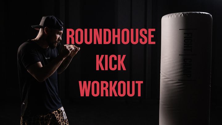 10 Minute Kickboxing Workout | Ladder Drill with Round Kicks