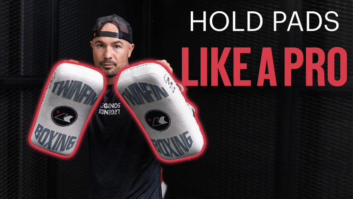 How To Hold Pads For Kickboxing | Partner Training