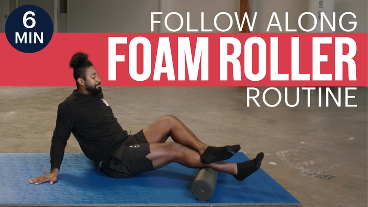 Foam Rolling For Recovery | 6 Minute FOLLOW ALONG Routine