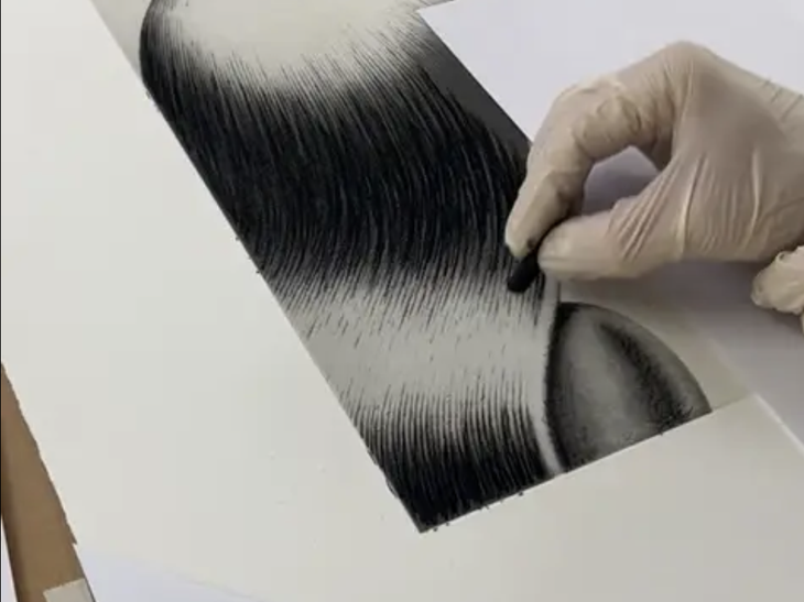 Nigel Howlett Hand finishing prints