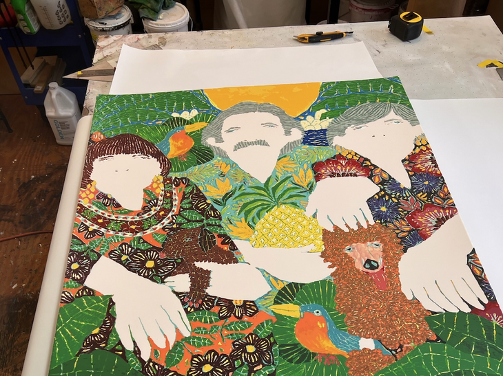 Koichi sato prints to be hand-finished