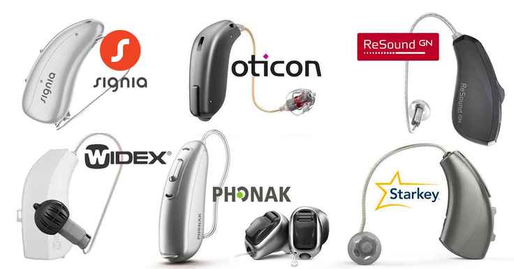 Best hearing aids with brand logos