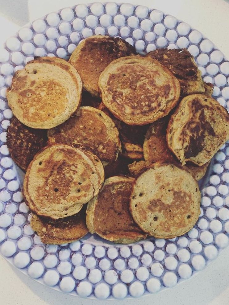Kramhjältens bananplättar med snällsylt