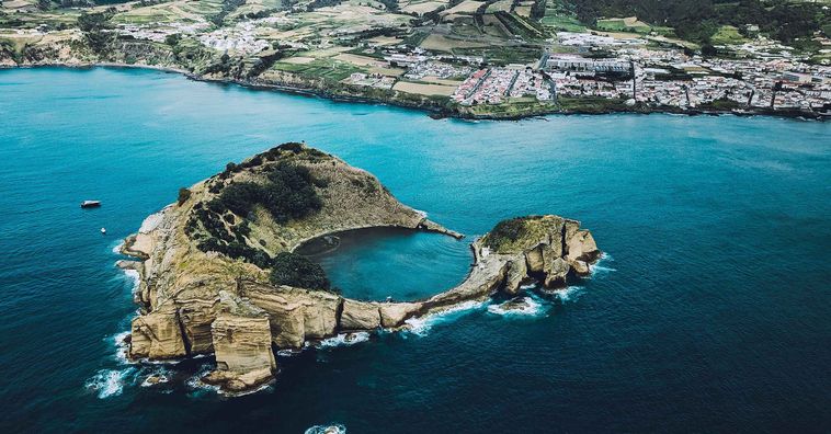 an island in the azores in portugal