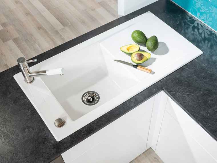 Spülbecken & Armaturen für die Küche | P.MAX® Maßmöbel