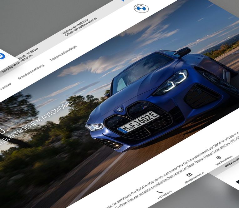 BMW Händler Webseite