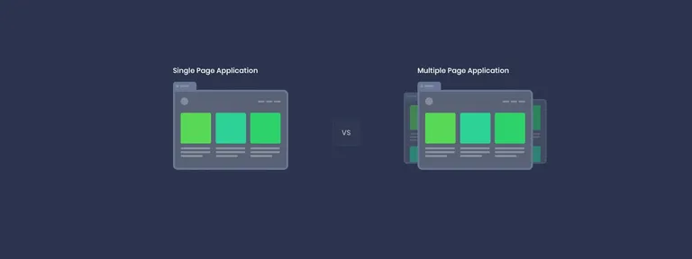 How is Single Page Application different from Multiple Page Application?