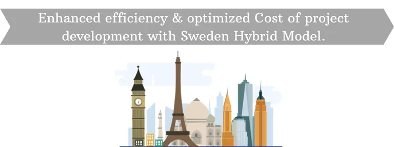 Enhanced Efficiency & Optimized Cost of Project Development with Sweden Hybrid Model.