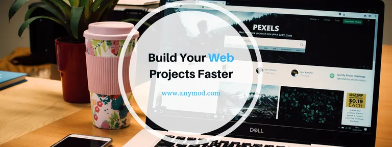 Build your website or web app using free & open source modules.