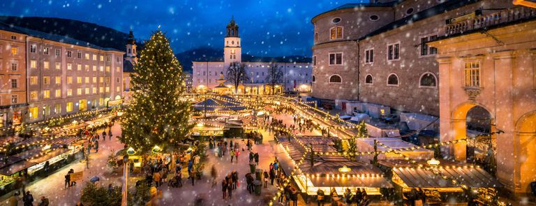 Salzburg, Austria Christmas market