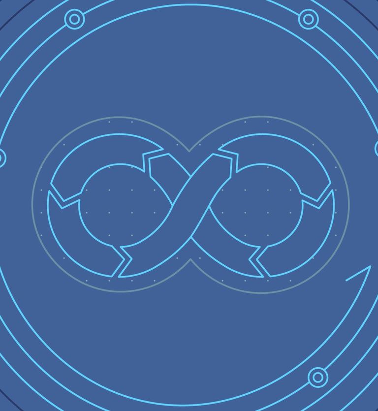 Dataops infinity illustration