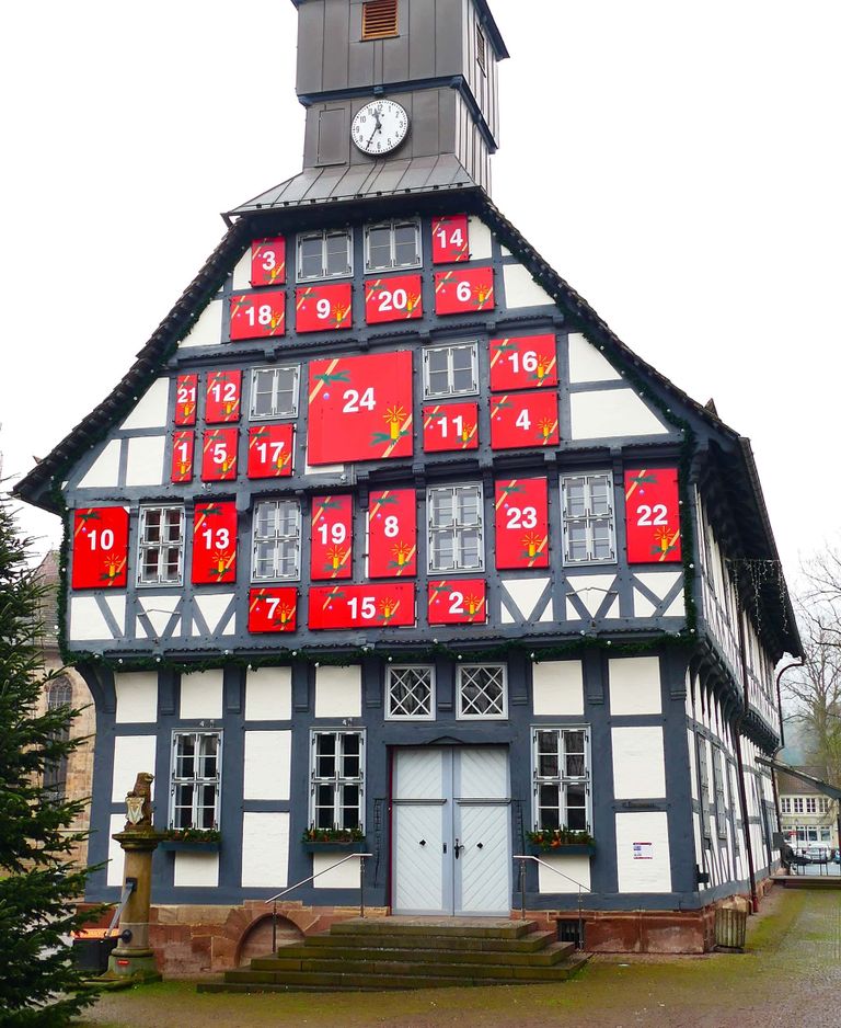 The first printed advent calendar originated in Germany.