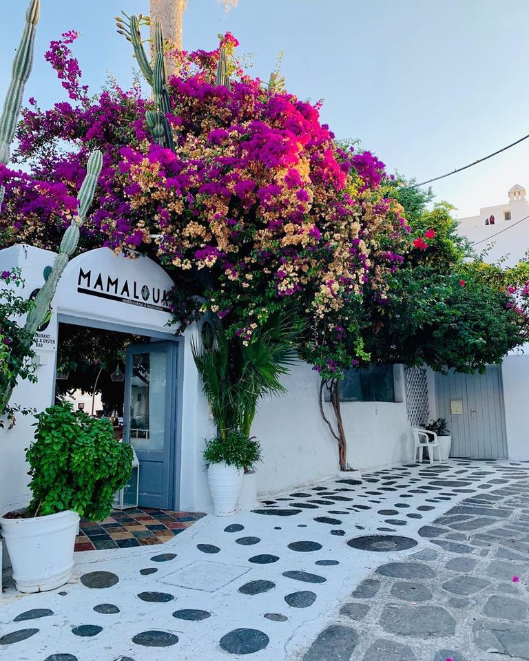 Fill up at a taverna Greek Islands