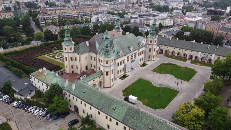 Palace of the Krakow Bishops in Kielce, Poland