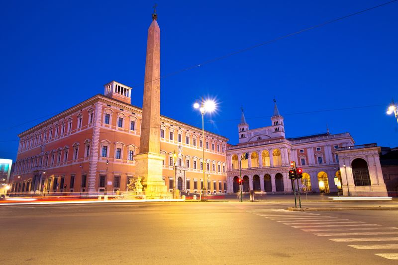 Piazza di San Giovanni in Laterano in Rome