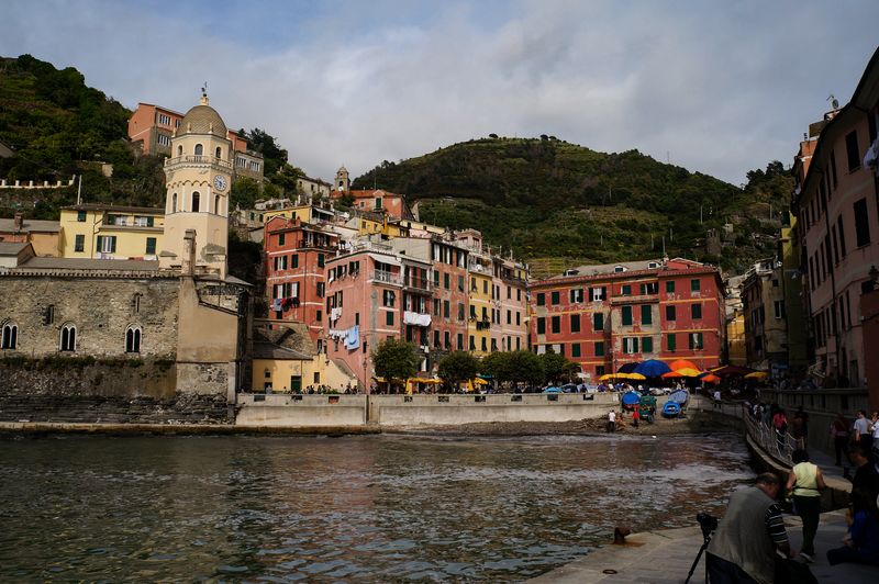 The harbour at Vernazza in the Cinque Terre