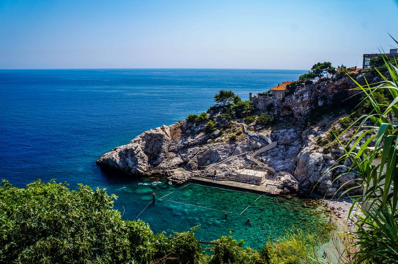 A bay near Dubrovnik