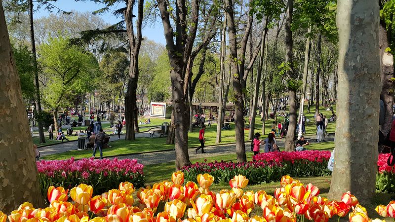Gülhane Park in Sirkeci 