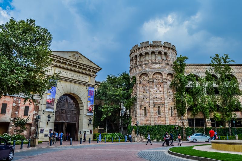 The exterior of Montecasino in Johannesburg, South Africa