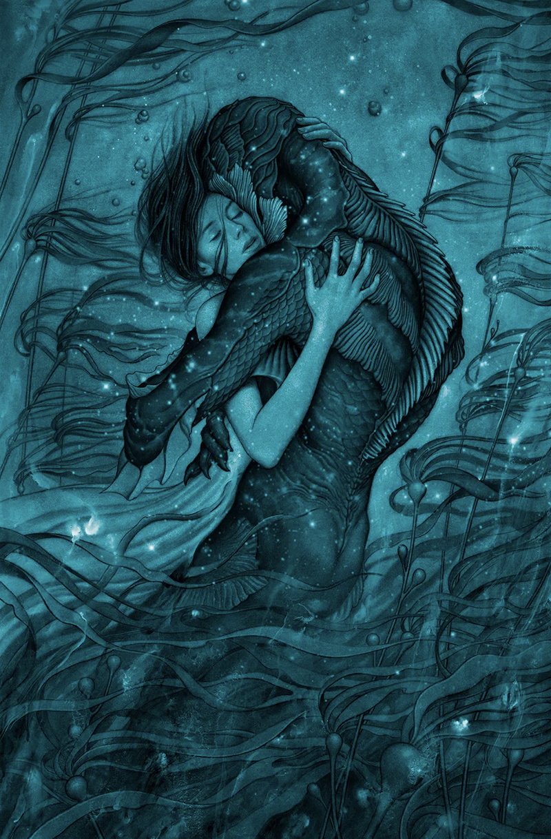 The Shape of Water poster by James Jean