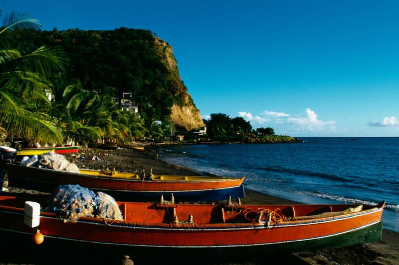 Martinique loďka