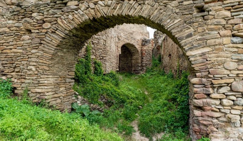 Ruins at Saschiz, Romania